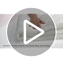 Hypoallergenic Quilted Mattress Topper Pad - Twin XL, 18-Inch Deep