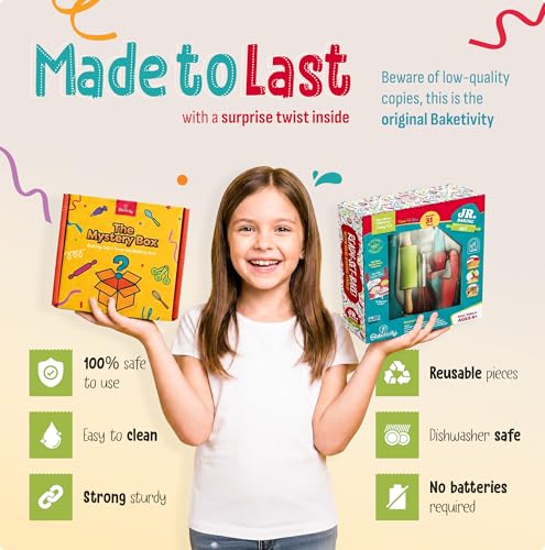Kids Baking and Cooking Utensils Set Safe Kitchen Tools for Kids