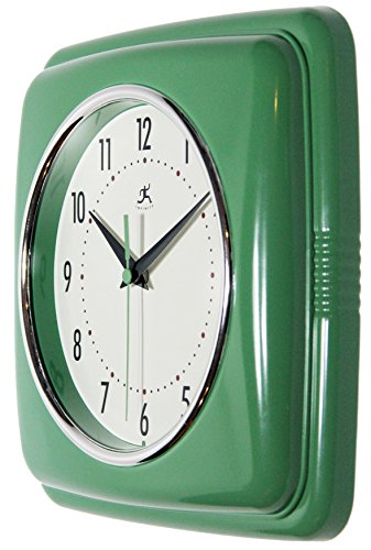 Retro Wall Clock - 9.25 Inch Silent Non-Ticking Quartz Clock for Home Decor