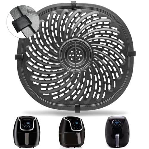 Air Fryer Grill Pan Replacement for 7 QT Oval Air Fryer, 10.3" x 9.5"