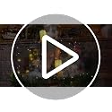 4-Tier Wooden Christmas Tree Display Shelf with Lights & Garland (4 ft)