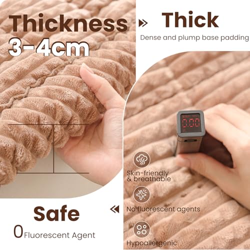 Non-Slip Dog Couch Cover - Soft Plush Pet Sofa Furniture Protector