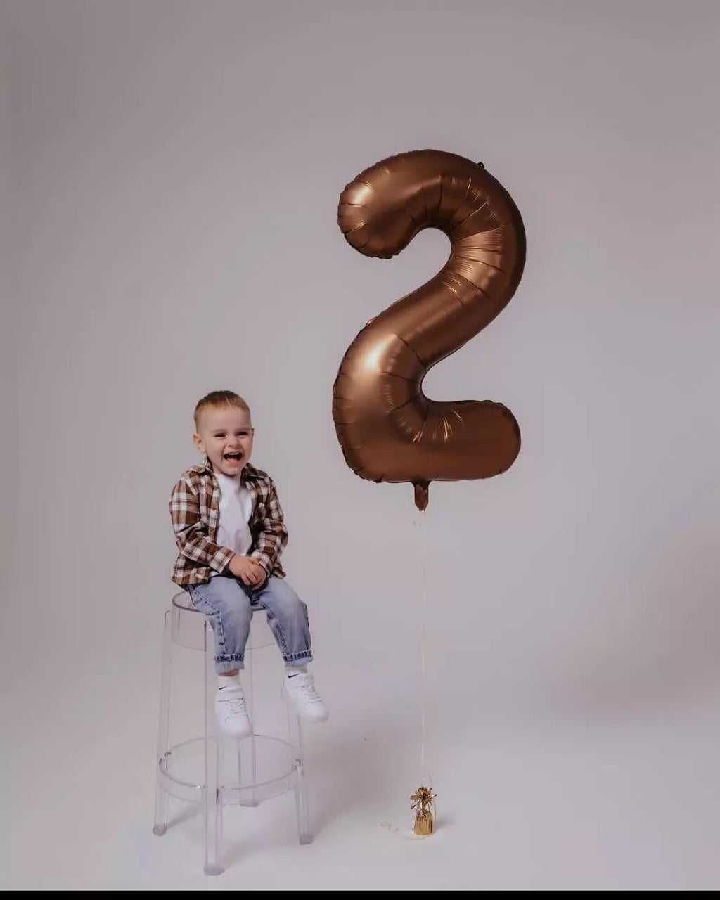 Skiennix Dark Brown Number 12 Balloon - 40 Inch Birthday Decoration for 12th Celebration