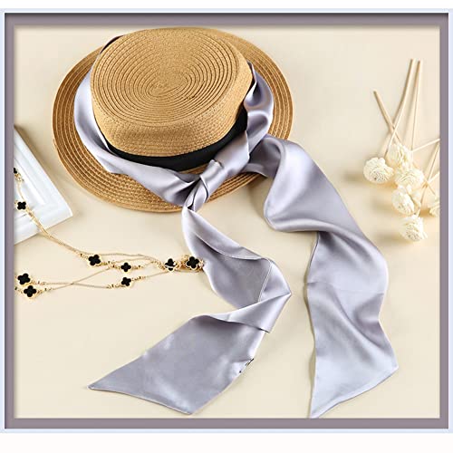 LIUYAXI Silver Double Face Satin Ribbon 1.5" x 50 Yards for Gift Wrapping & Crafts
