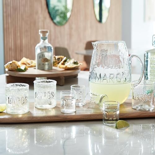 Santa Barbara Design Studio Hammered Margarita Cocktail Glass 8.45oz