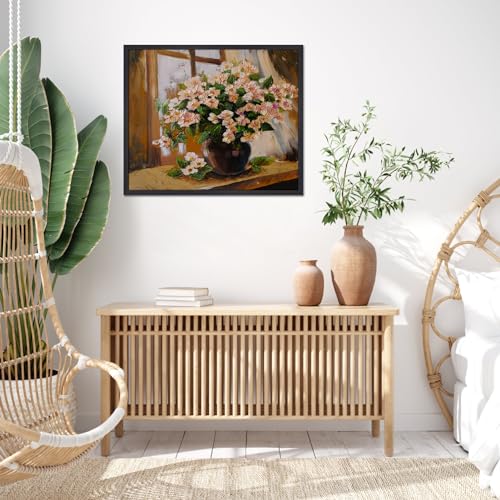 Giftgarden 20x24 Black Textured Metal Frame Poster - 24x20 Wall Display, Single