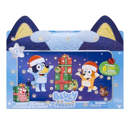 Fuzzy Mini Figure Advent Calendar - 24 Daily Surprises & Accessories