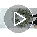 26-Inch Artificial Eucalyptus Lavender Wreath for Front Door Decor