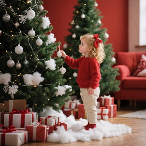 Fluffy White Artificial Christmas Snow Decor for Tree & Mantle - 7 oz