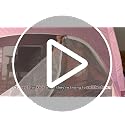 Kids Air Mattress with Tent & Electric Pump - Portable Blow-Up Bed, Pink