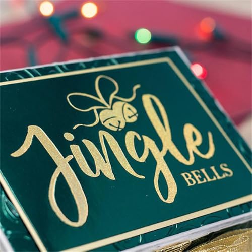 11 Pcs Hot Foil Plate Set – Christmas Words & Snowflake Dies for Card Making (CYFUN DESIGN) variation: 11 Pcs Foil Plate