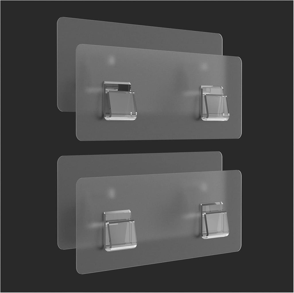 Skiennix Shower Caddy Adhesive Replacement Stickers - No Drilling Bathroom Corner Organizer | 4-Pack