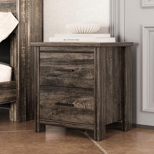 4-Piece Queen Bedroom Furniture Set with Storage Bed, Dresser & Nightstands