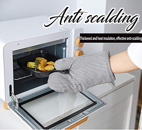 4-Piece Heat-Resistant Oven Mitts and Pot Holders Set for Cooking