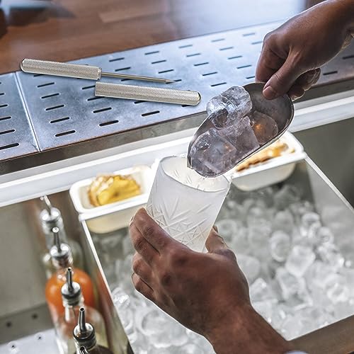 Svaitend Silver Aluminium Ice Pick - Kitchen & Bar Ice Crusher & Tea Tool