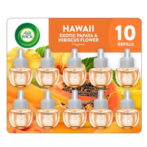 Plug-In Scented Oil Refills (10 Count) - Hawaii Exotic Papaya & Hibiscus