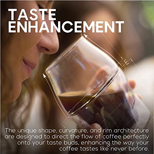 ICOSA Brewhouse AVENSI 3-Piece Coffee Set with Unique Glassware for Aroma & Temperature Control