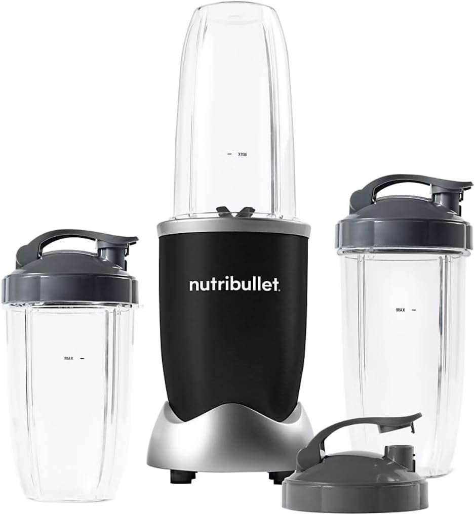 NutriBullet Pro 900-Watt Blender - Special Edition Matte Black | Powerful & Versatile Kitchen Essential