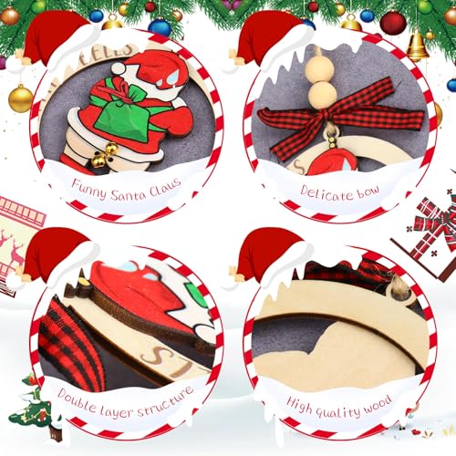 Funny Christmas Ornament 2025 Naughty Wooden Holiday Decor inappropriate Gifts