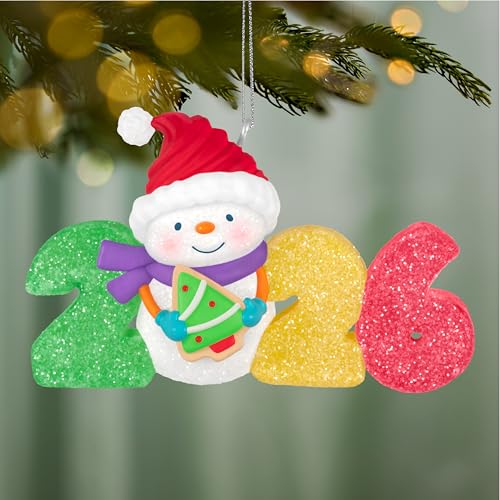 Hallmark Keepsake Christmas Ornament 2026 Sweet Decade Snowman Candy Decor