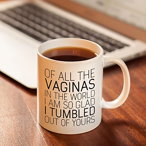 Funny Mom Gift Mug - Christmas & Birthday Gift for Moms from Daughter & Son