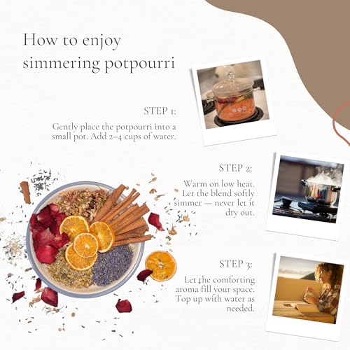 Fresh Start Simmering Potpourri with Dried Botanicals and Citrus