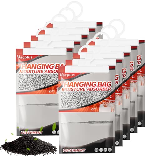 Hanging Moisture Absorber Dehumidifier Bags 10 Pack for Closet