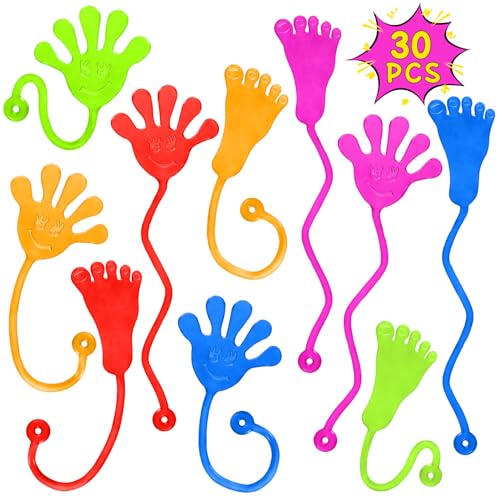 Sticky Hands Bulk 30 PCS Party Favors for Kids Stretchy Toys