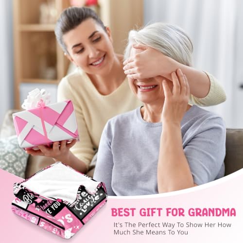 Grandma Gifts 60x80 Fleece Blanket - Best Grandma Ever Cozy Throw (Variation: Grandma Gifts / 60x80) PVDSAVE