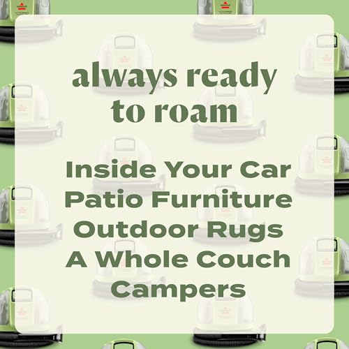 Cordless Portable Carpet Cleaner with Tough Stain Tool