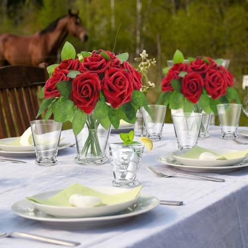 Sliner 4 Pack Mint Julep Cups - 12oz Derby Cocktail Glasses for Parties