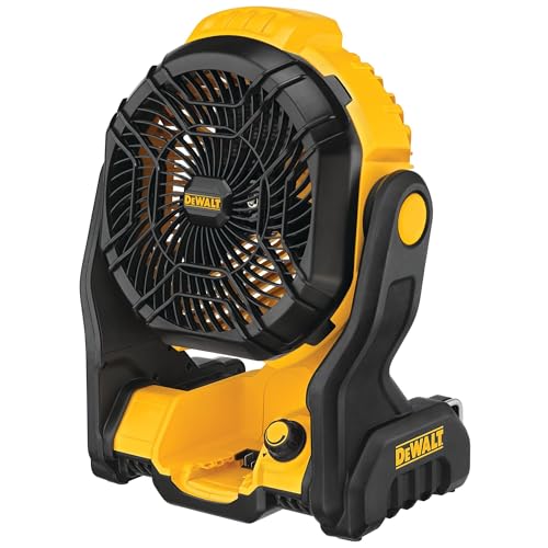 DEWALT 20V MAX Cordless Jobsite Fan, Variable Speed 650 CFM, Tool Only