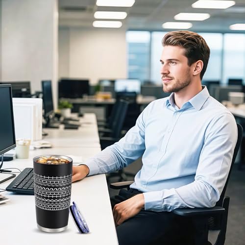 Black 20oz Hidden Message Coffee Mug - Funny Gift for Work Bestie