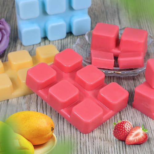 Scented Wax Melts 6-Pack - Natural Soy Wax Cubes for Wax Warmers
