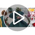 FEKIDO Red Truck Christmas Napkin Rings Set of 6 - Holiday Table Decor