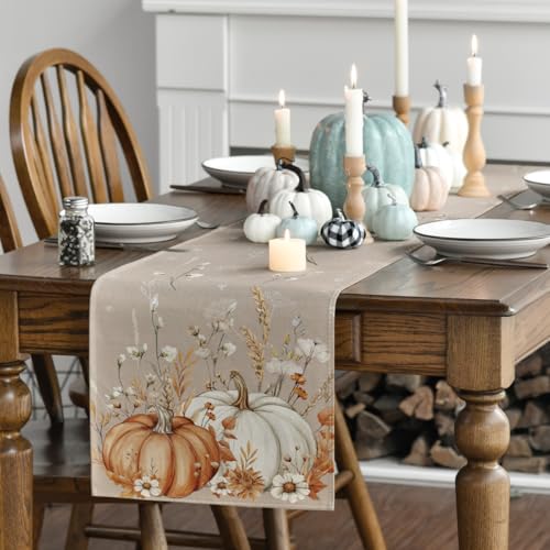 Artoid Mode 13 x 108 Inch Table Runner - 210 GSM Polyester, Silver