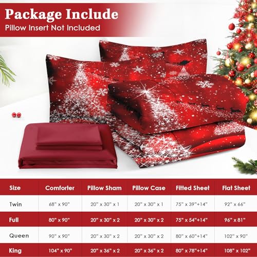 King Size WeCozy 7-Piece Comforter Set with Sheets - Microfiber Bedding