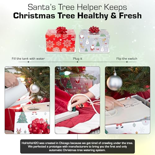 Automatic Christmas Tree Watering System with Sensor, 2.5 Gallon Capacity