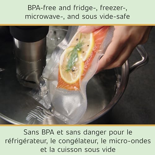FoodSaver Vacuum Sealer Bags Multipack 5-Count Rolls for Food Storage