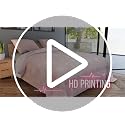 Erosebridal Christmas Comforter Set Queen - Pink Snowflake 3D Print, 90x90