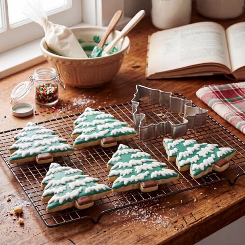 5-Inch Stainless Steel Cookie Cutter for Baking, Fondant & Crafts