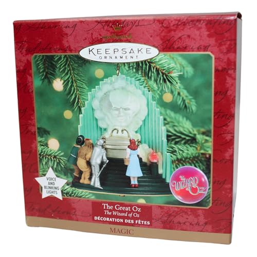 Hallmark 1999 The Great Wizard of Oz Ornament – Light & Sound Dorothy & Toto