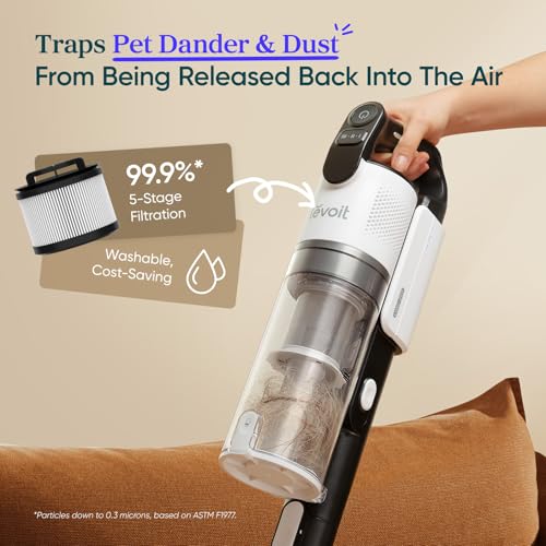 Levoit Cordless Stick Vacuum Cleaner Anti-Tangle Pet Hair LVAC-200