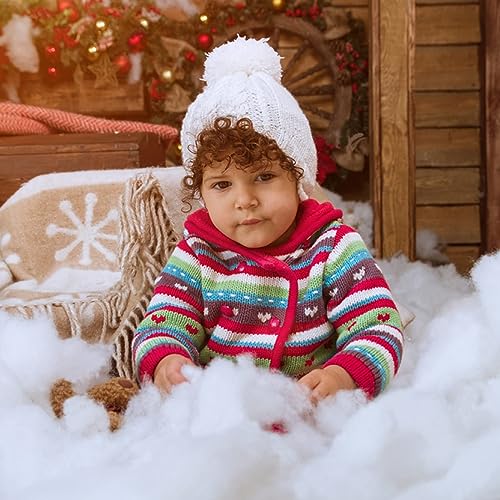 Fluffy Artificial Fake Snow Decor - Flame Resistant Indoor Snow (5.6 oz)