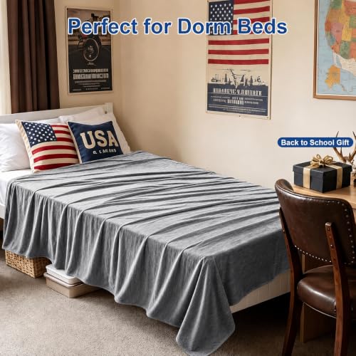 KMUSET Cooling Blanket Twin (60"x80") - Lightweight Summer Cold Blanket