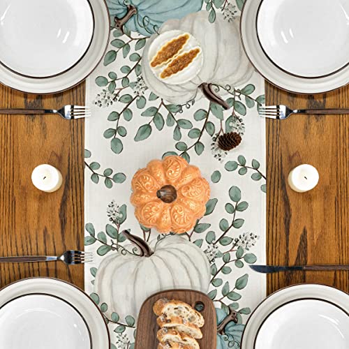 Artoid Mode 4-Piece 12x18 P Spring Table Mats & 13x72 Inch Table Runner Set