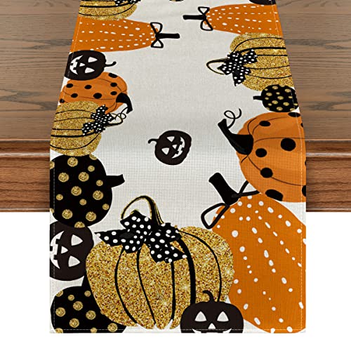 Artoid Mode 13 x 90 Inch Halloween Table Runner, 210 GSM Polyester