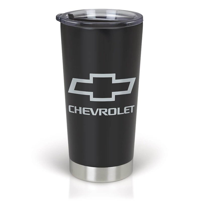 SR1 Performance Chevrolet Z71 Stainless Steel 20oz Tumbler - Chevy Trucks Insulated Mug Cup w/Lid - Officially Licensed by GM