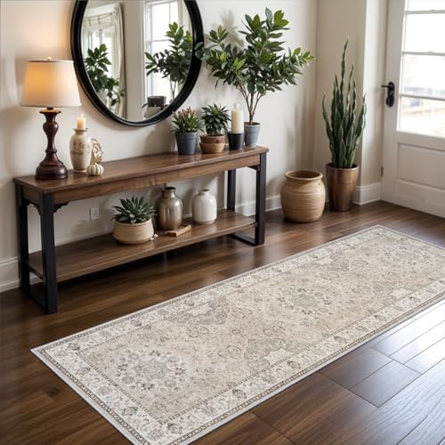 HY HAO YUN LAI 2x6 Washable Hallway Runner Rug Vintage Non-Slip