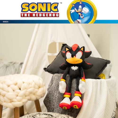 Franco Shadow The Hedgehog Super Soft Plush Cuddle Pillow Buddy, 22"
